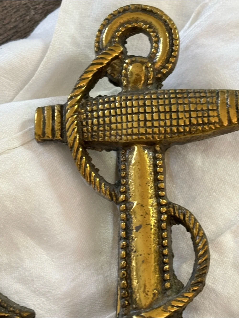 Brass Anchor Wall Decor - PETERS